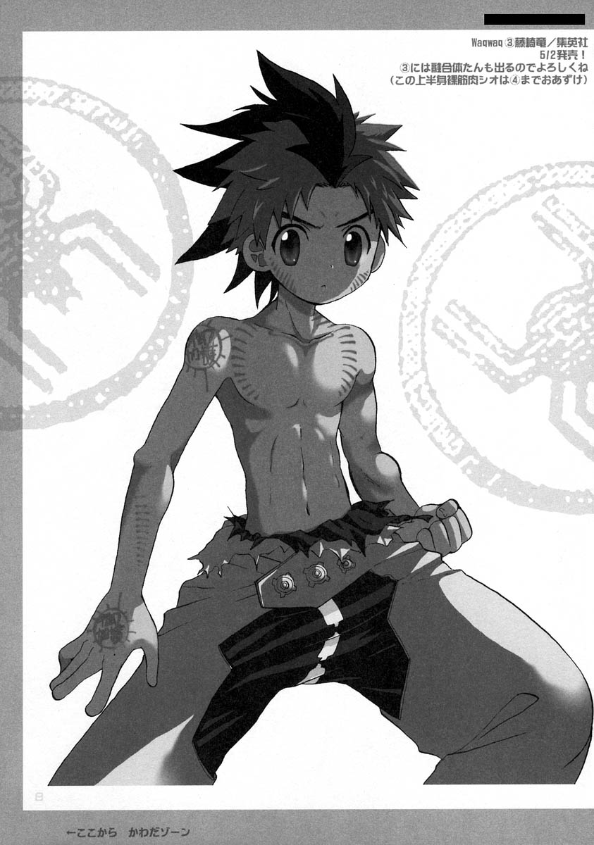 (Shotaket 10) [Kawada Ku, Kuru Guru DNA (Kawada Shougo, Hoshiai Hilo)] Shoku Kaiteiban (Waqwaq) - Page 8