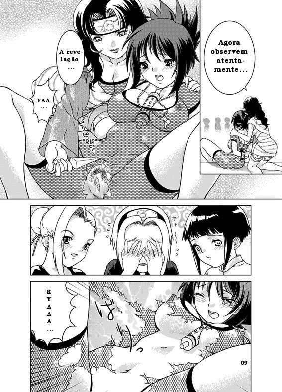 (C64) [Nekomataya (Nekomata Naomi)] sakura-an (Naruto) [Portuguese-BR] [Kazehot] [Decensored] - Page 8