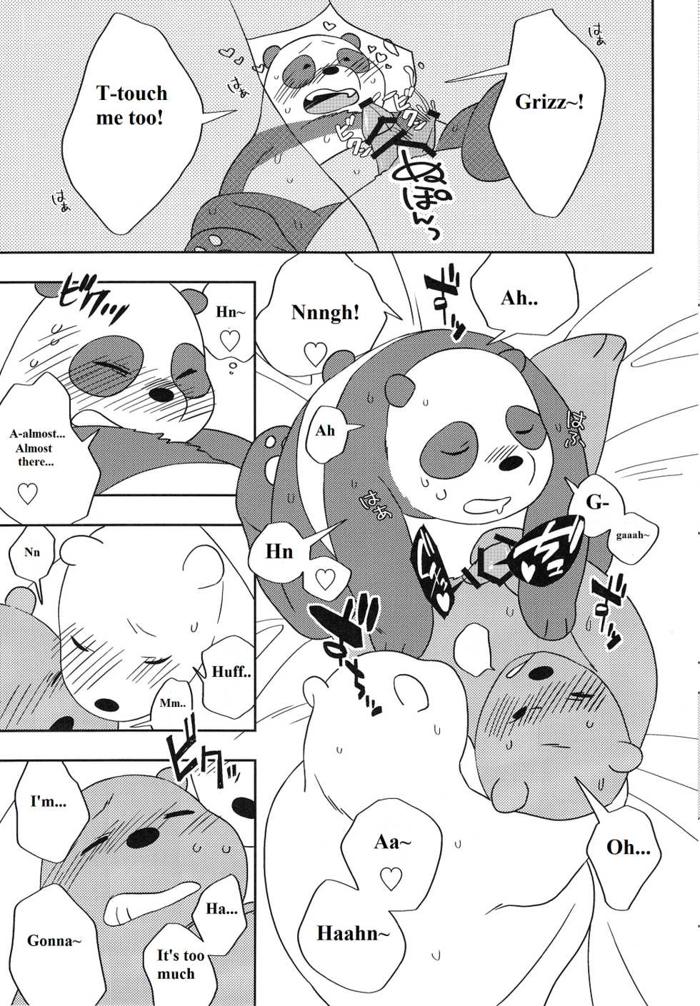 (Shinshun Kemoket 3) [Andromeda (Shion)] One Room Survival (We bare bears) [English] - Page 10