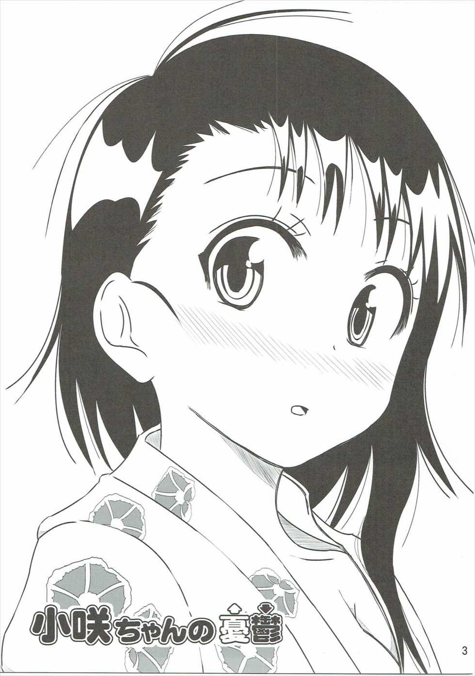 (C87) [Kakohimenoutuwa (Yuumazume)] KOSAKI CHAN NO YUUUTU 3 (Nisekoi) - Page 2