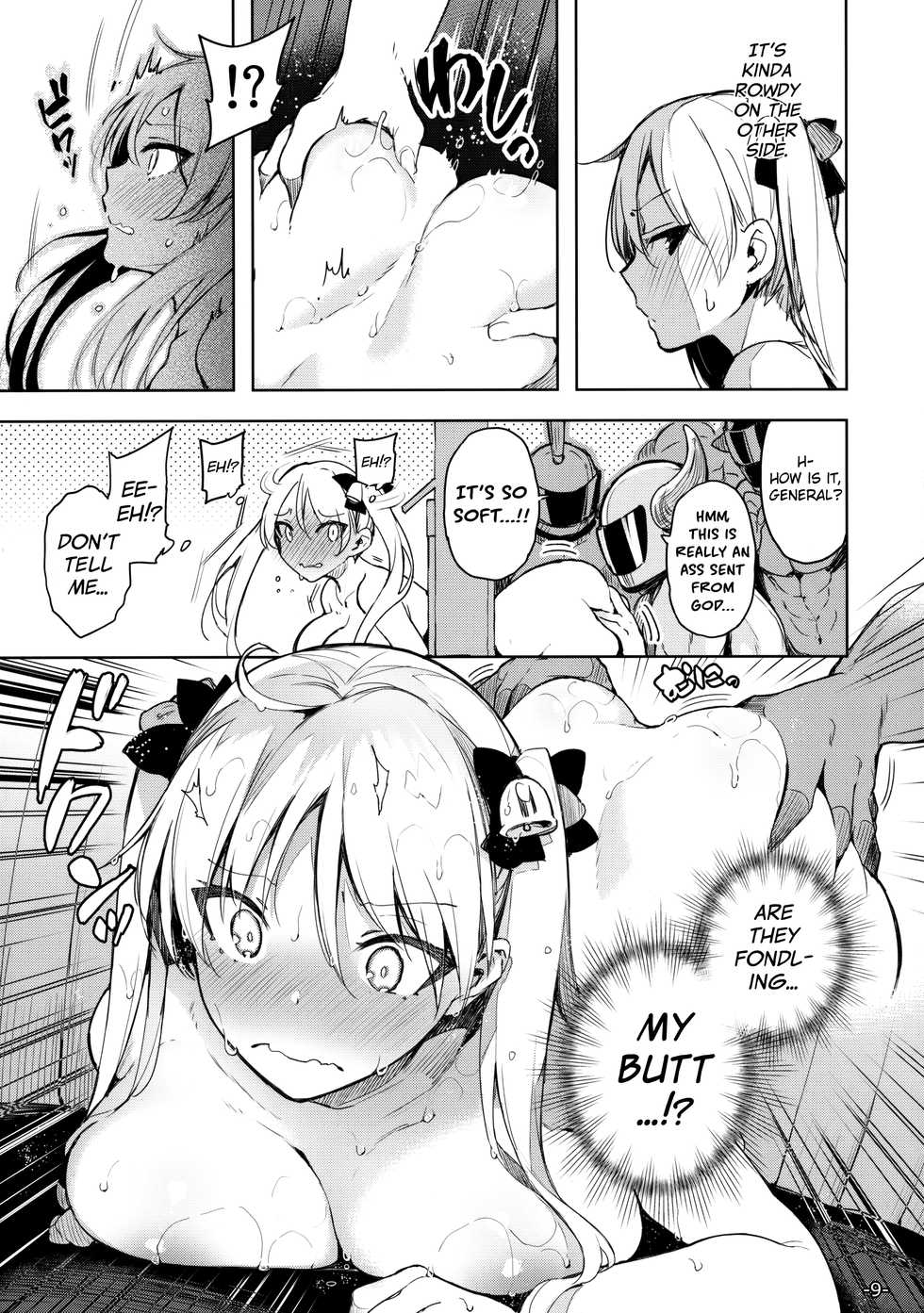 (C91) [Current Storage (Pyon-Kti)] Kabehame Rin-chan Kikiippatsu!! | Stuck in a Wall, Rin-chan's Crisis!! (Bakuon!!) [English] [biribiri] - Page 8