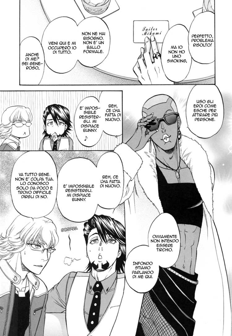 (C83) [K²COMPANY (Kazu)] Masquerade (TIGER & BUNNY)  [Italian] [Yaoi Fantasy] - Page 7