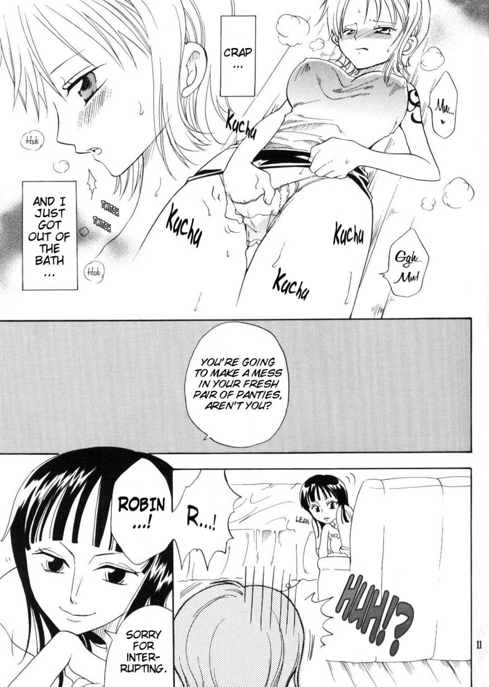 (CR33) [Kurione-sha (YU-RI)] Secret Love (One Piece) [English] [EHCOVE] - Page 10
