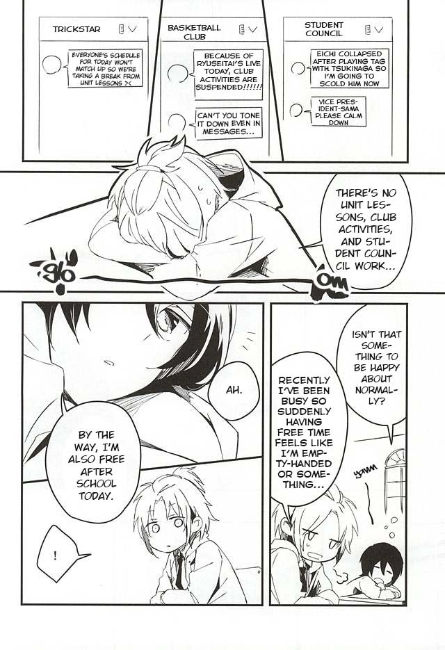 (Yumeiro ★ Symphony Osaka) [Tsumarimashita, confetti. (Tsumumi, Yukihiro)] Houkago Sequence (Ensemble Stars!) [English] [Mei] - Page 3
