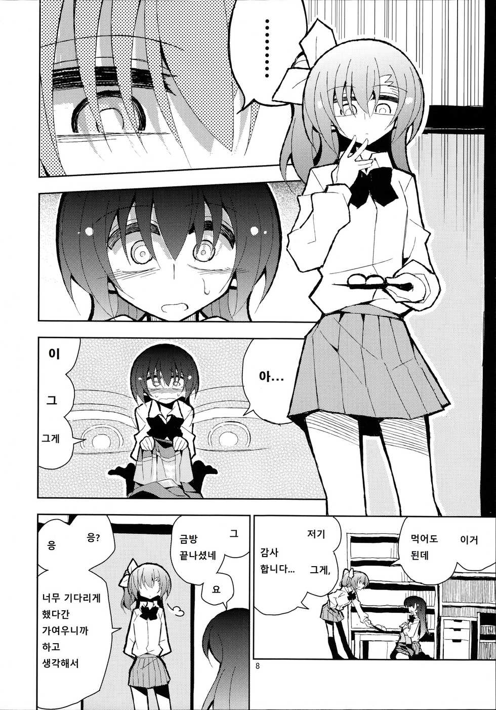 (Bokura no Love Live! 12) [7 Colored LED (Nekonso)] Futa Umi Hono Smell | 후타 우미 호노 스멜 (Love Live!) [Korean] - Page 8