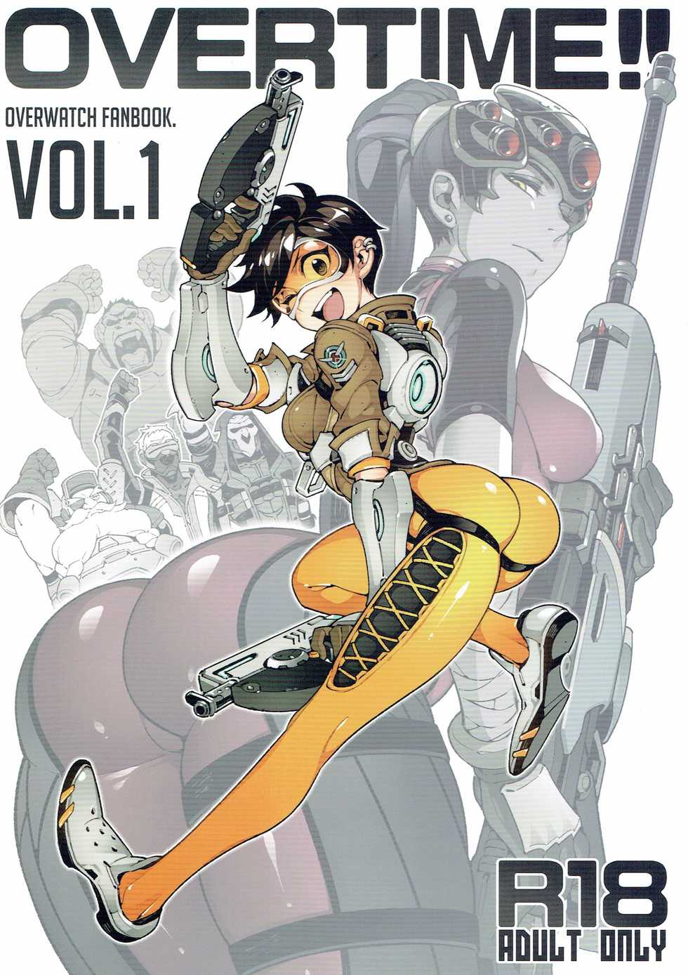 (FF29) [Bear Hand (Fishine, Ireading)] OVERTIME!! OVERWATCH FANBOOK VOL.1 (Overwatch) [English] - Page 1