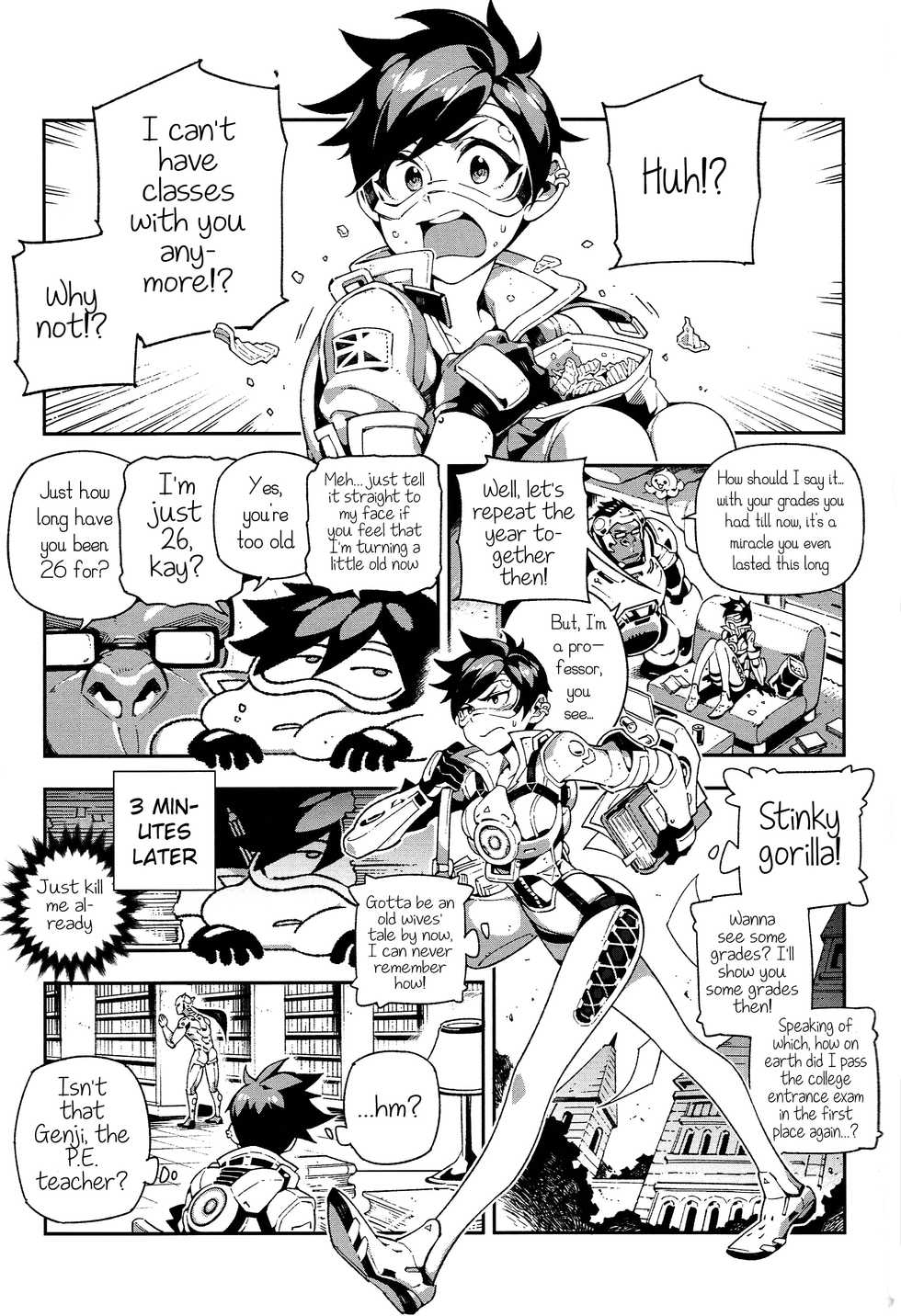 (FF29) [Bear Hand (Fishine, Ireading)] OVERTIME!! OVERWATCH FANBOOK VOL.1 (Overwatch) [English] - Page 4