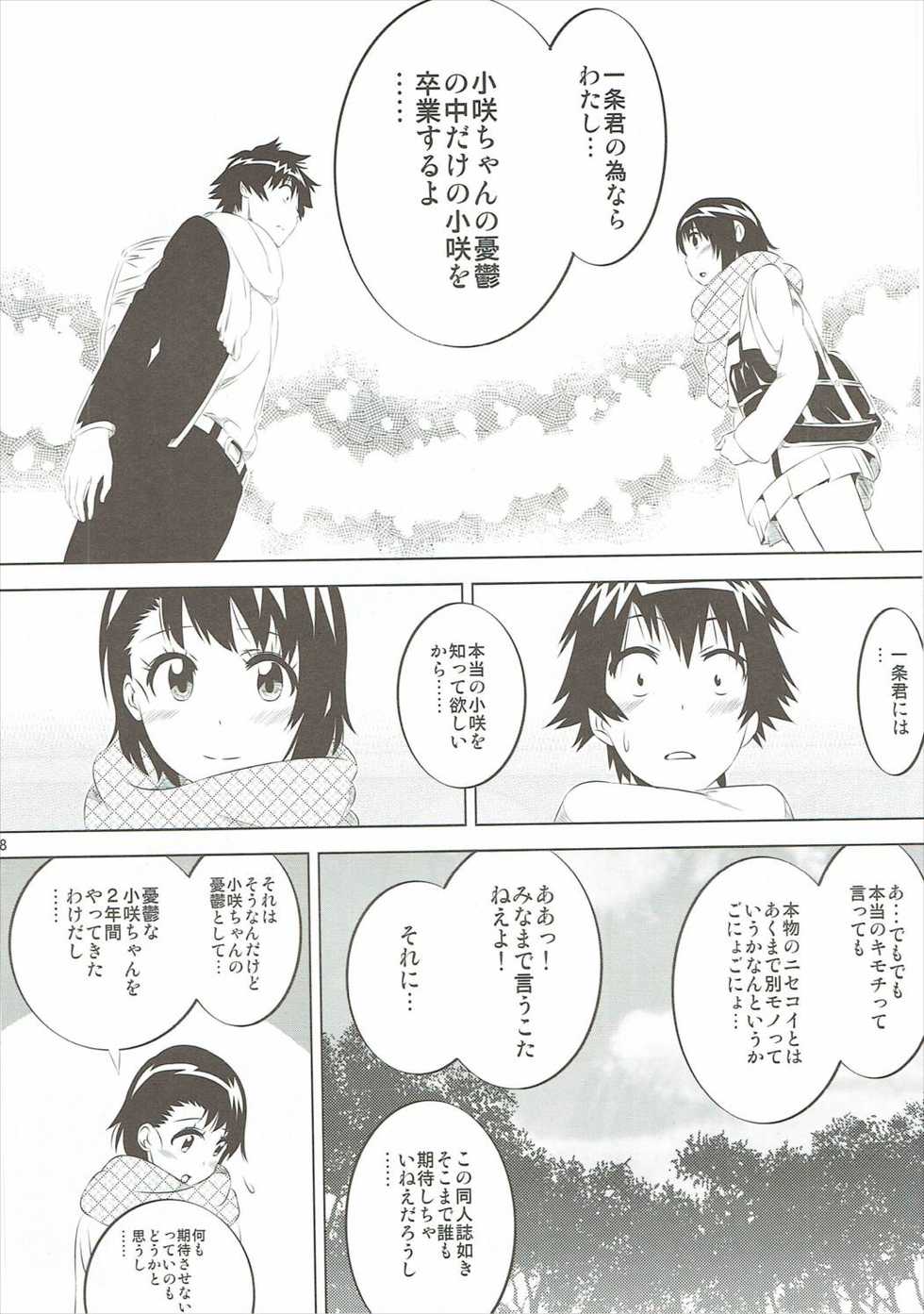 (COMIC1☆10) [Kakohimenoutuwa (Yuumazume)] KOSAKI CHAN NO YUUUTU 5 (Nisekoi) - Page 7
