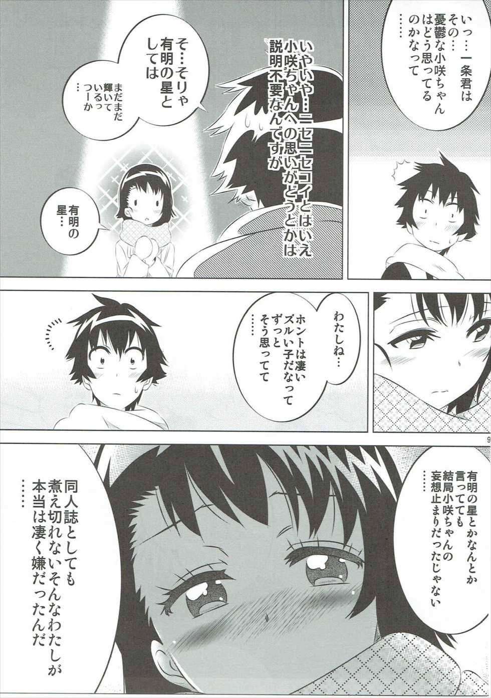 (COMIC1☆10) [Kakohimenoutuwa (Yuumazume)] KOSAKI CHAN NO YUUUTU 5 (Nisekoi) - Page 8