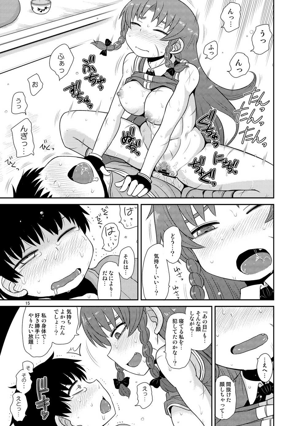 [Fugudoku (Katou Fuguo)] Suru dake Kyuu. (Touhou Project) [Digital] - Page 14