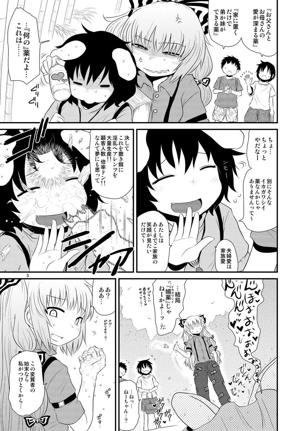 [Fugudoku (Katou Fuguo)] SURUDAKE Hachi. (Touhou Project) [Digital] - Page 4