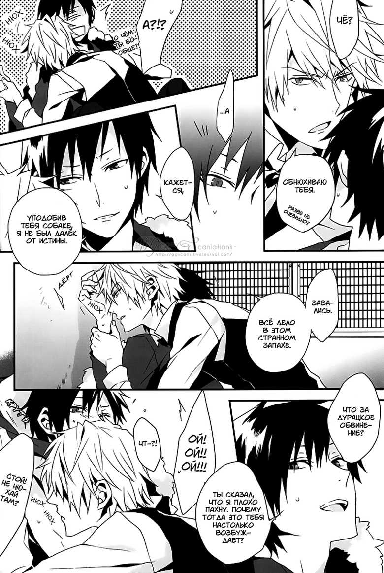 (C80) [inumog (Fujino, Marumo)] Super Order Killer (Durarara!!) [Russian] [young_hippo] - Page 10