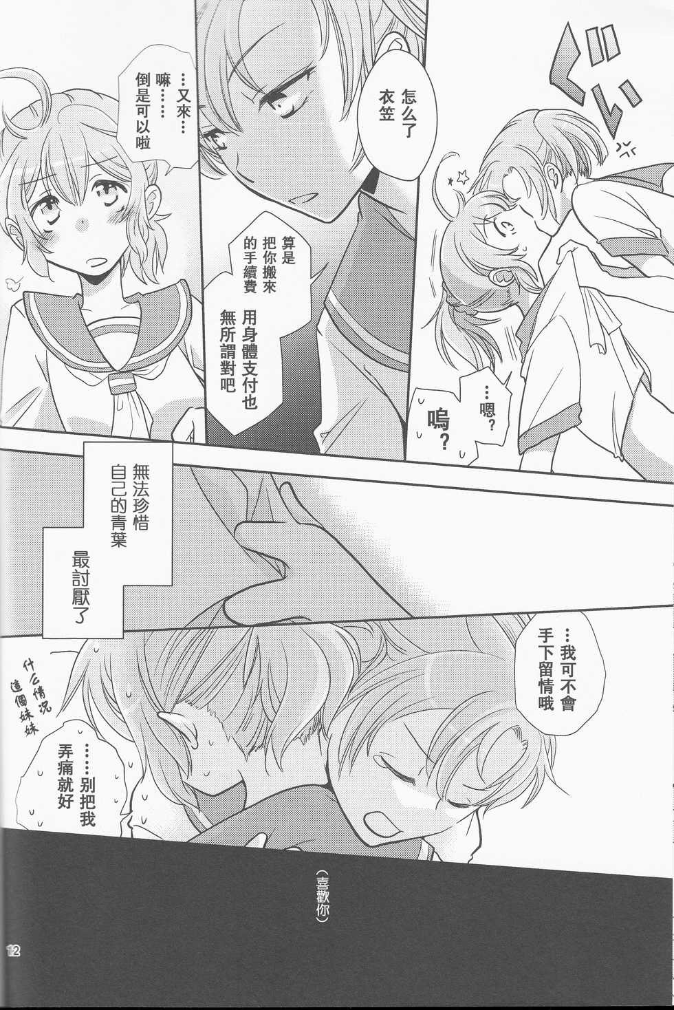 (Kobe Kawasaki Zousen Collection 2) [BQ (Kitao Taki)] Uchi no Furutaka Aoba ni Kagitte (Kantai Collection -KanColle-) [Chinese] [百合镇守府药厂汉化] - Page 11