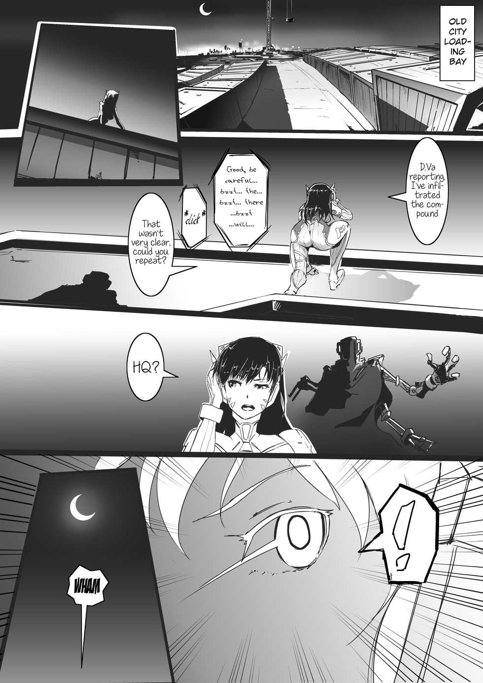 [Yudg] 《Overwatch》 Doujin D.VA01 (Overwatch) [English] - Page 1