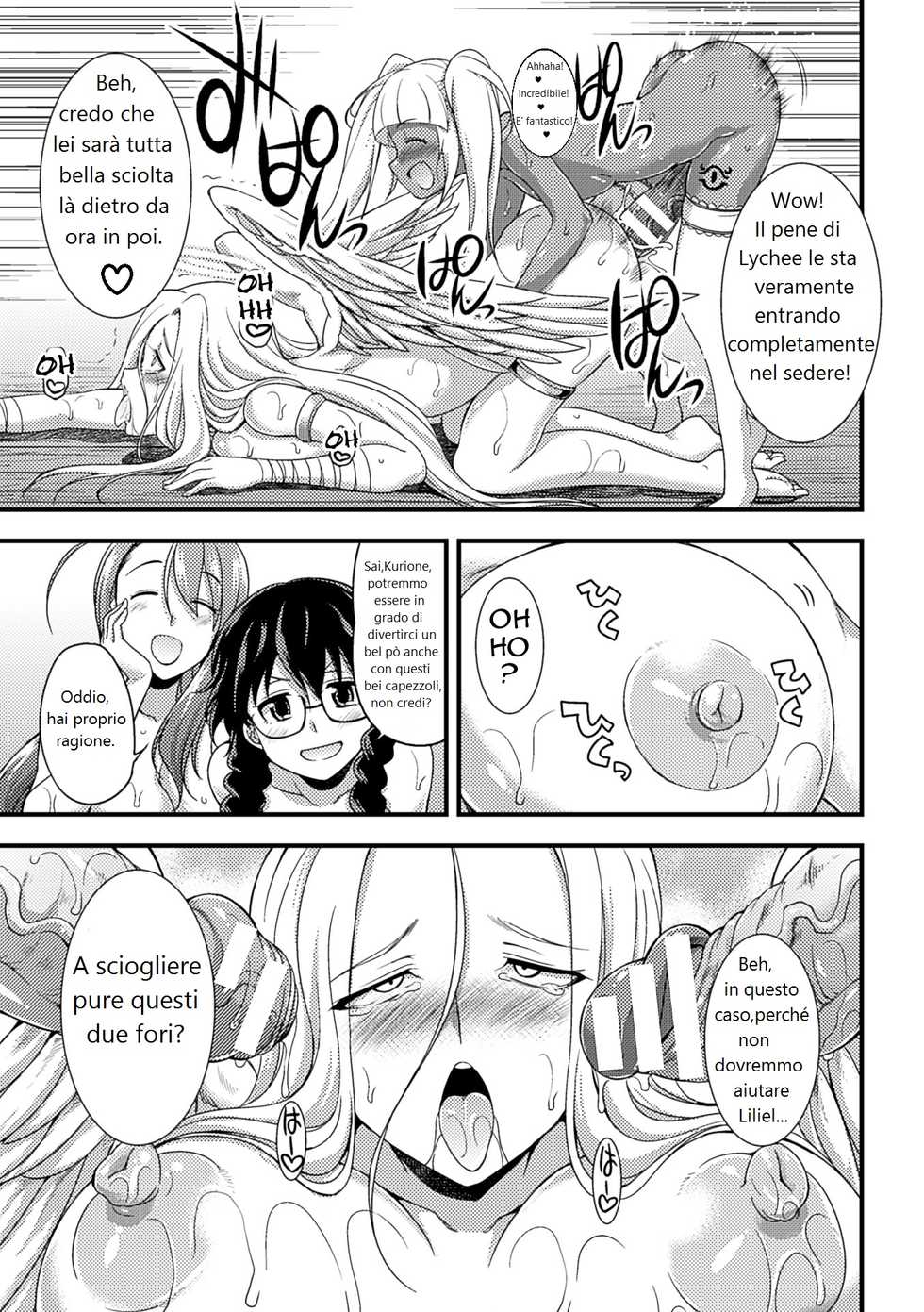 [Kaguya] Jakyou no Susume | The Call of Heresy (2D Comic Magazine Jingai Musume Haramase Kedakaki Mesu-tachi wa Ningen Kodane ni Kuppuku Suru Vol. 2) [Italian] {dragon2991} [Digital] - Page 30