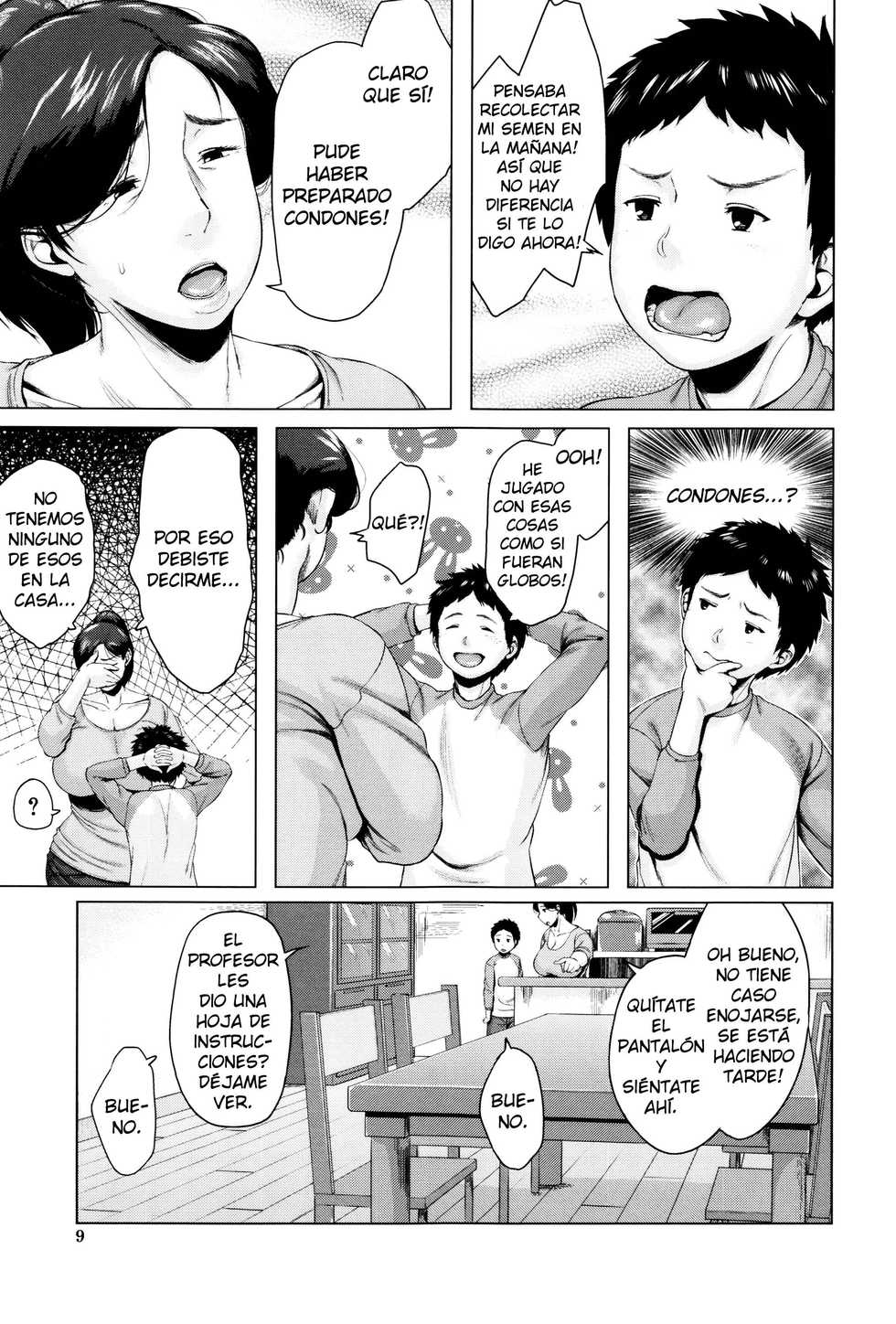 [Jitsuma] Mother Condom | Madre Condón (Kinyoubi no Haha-tachi e) [Spanish] {Cark-san} - Page 3
