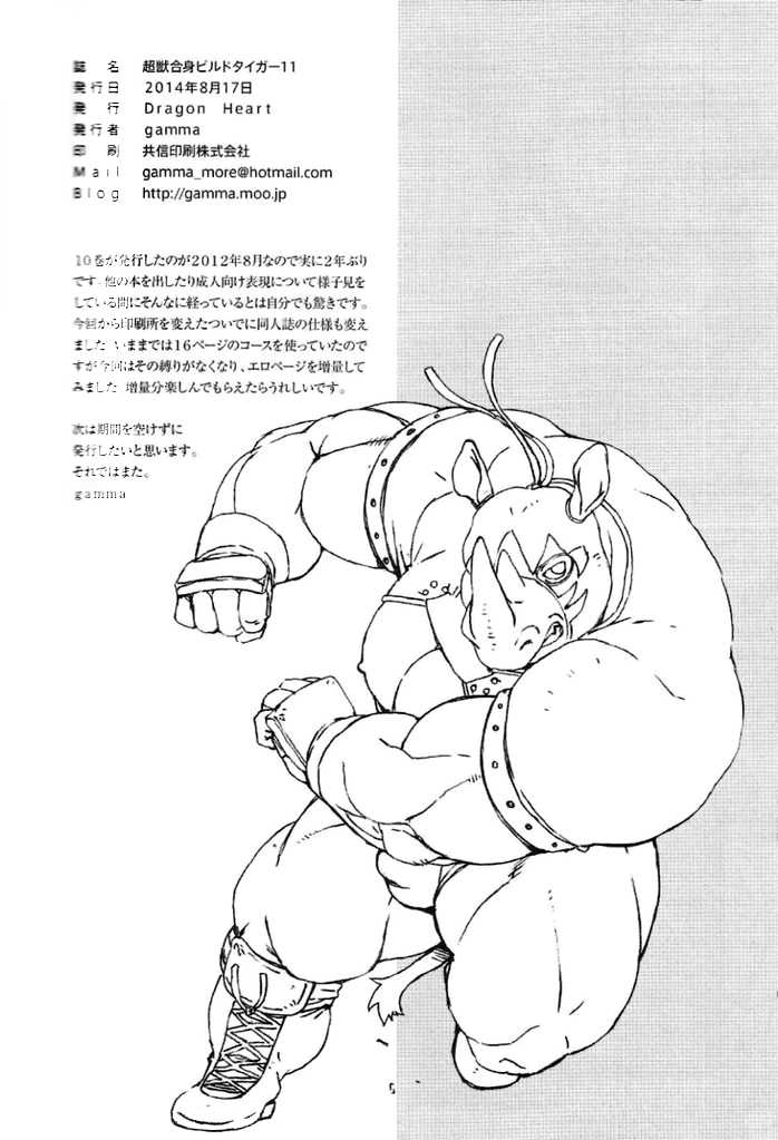 (C86) [Dragon Heart (gamma)] Choujuu Gasshin Build Tiger 11 [English] [Altaive] - Page 26