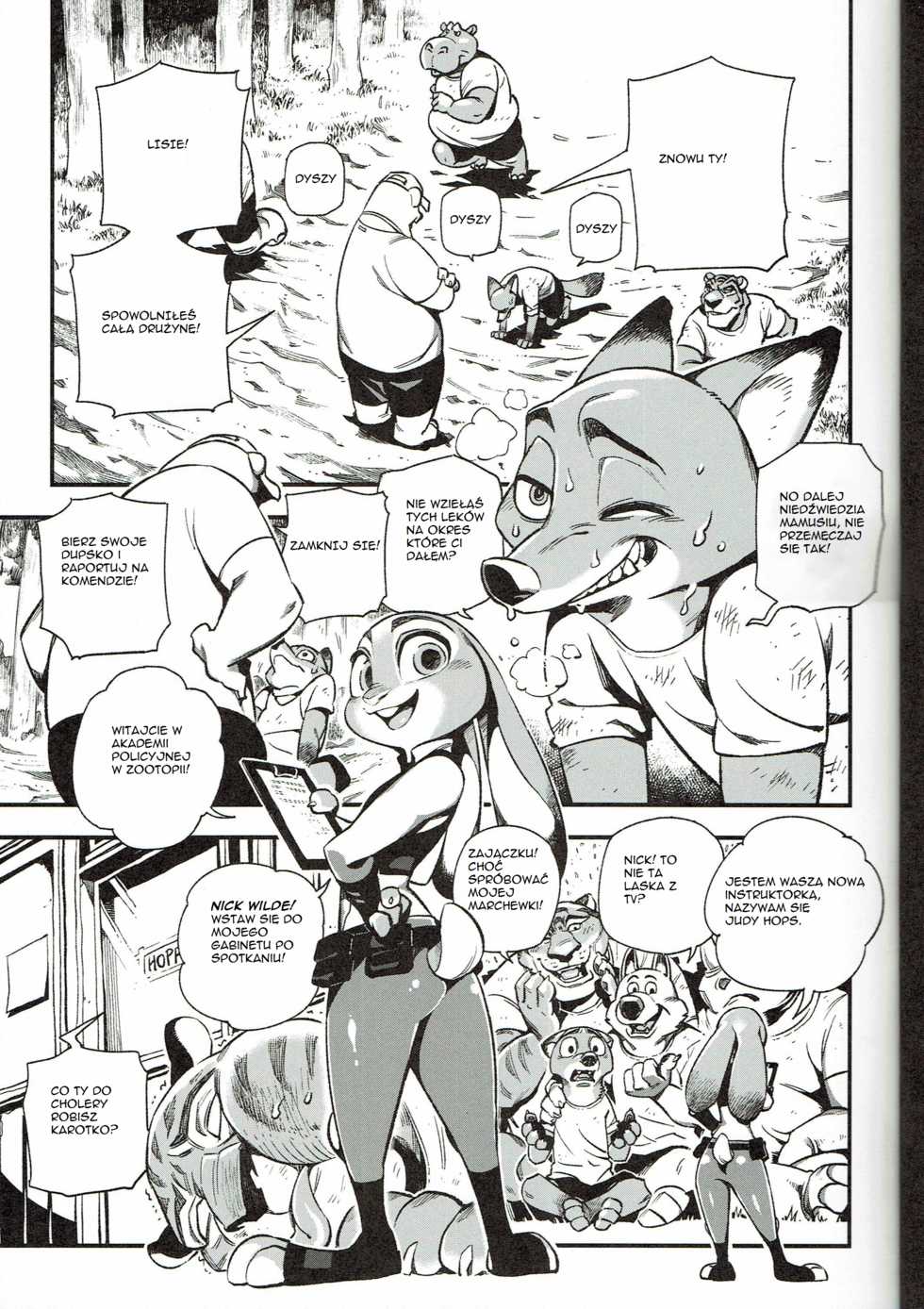 (FF28) [Bear Hand (Ireading) What Does The Fox Say? (Zootopia) [Polish] - Page 4