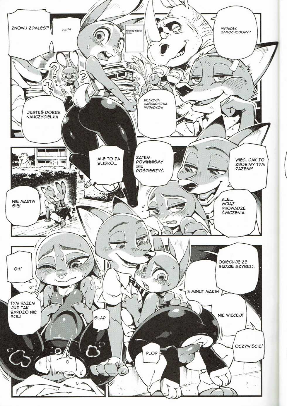 (FF28) [Bear Hand (Ireading) What Does The Fox Say? (Zootopia) [Polish] - Page 10