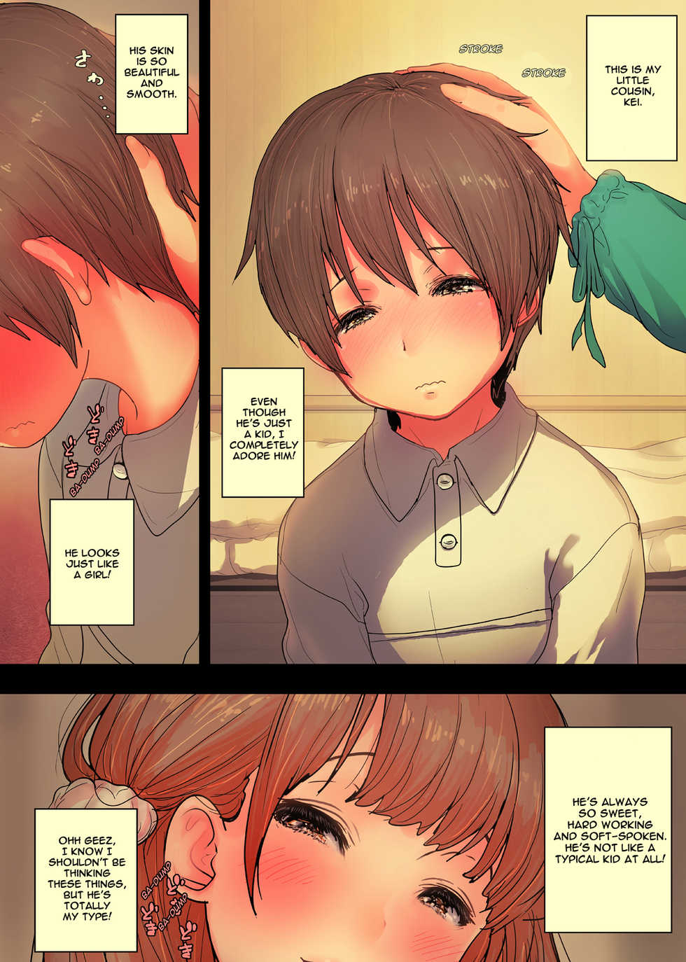 [Himawari no Tane (Taneno Nakami)] OneBoku Torotoro Numa Sex | Consumed by my sexy cousin [English] [JashinSlayer] - Page 4