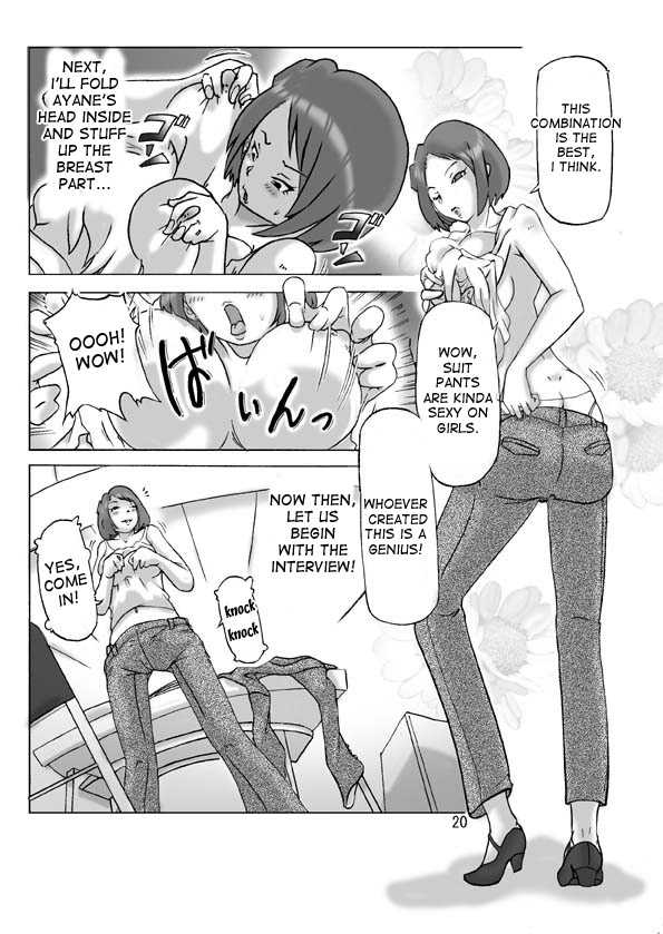 [ts-complex2nd (Asagiri)] Tamatama Toorigakatta Shuukatsuchuu no Joshidaisei ni Kigaete [English] [desudesu] - Page 20