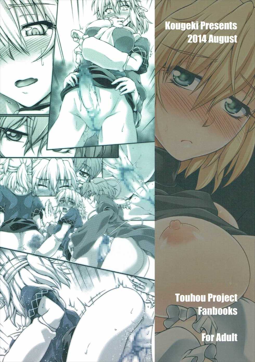 (C86) [Kougeki (Ootsuki Wataru)] Hashihime Zeugi -Ni- (Touhou Project) - Page 26