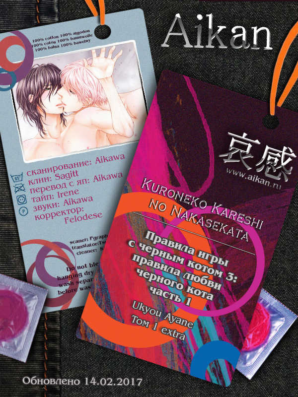 [Sakyo Aya] Kuroneko Kareshi no Aishikata 1 | Правила игры с чёрным котом 3: Правила любви чёрного кота - Часть 1 [Russian] [Aikan] - Page 6