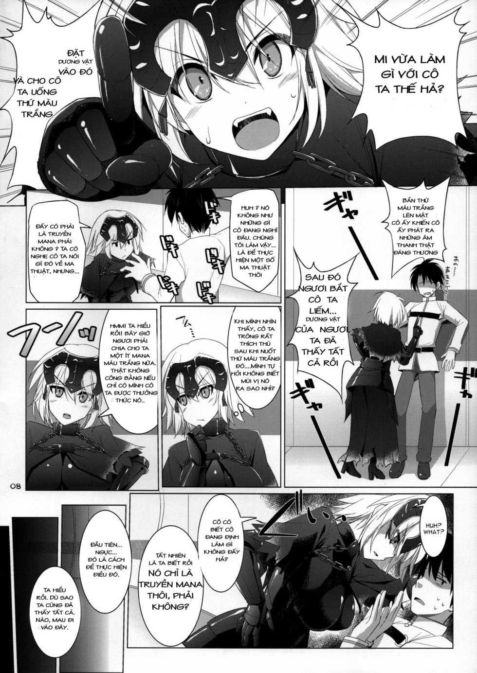 (C90) [TOYBOX, Kujira Logic (Kurikara, Kujiran)] Nyuuri Keizoku Kyousha Kikan Yon (Fate/Grand Order) [Vietnamese Tiếng Việt] [KD] - Page 7