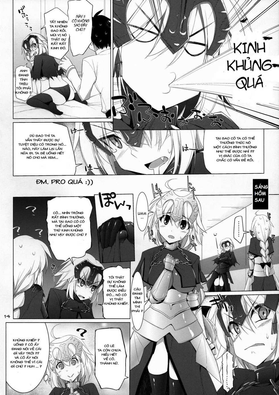 (C90) [TOYBOX, Kujira Logic (Kurikara, Kujiran)] Nyuuri Keizoku Kyousha Kikan Yon (Fate/Grand Order) [Vietnamese Tiếng Việt] [KD] - Page 13