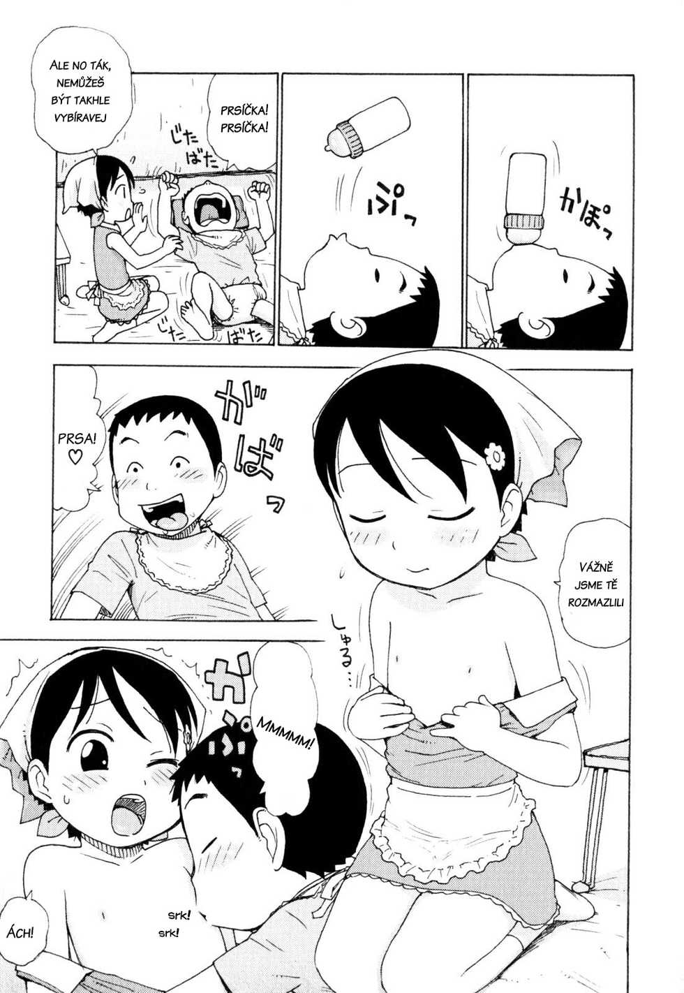 [Karma Tatsurou] Omamagoto | Playing House (Shounen Ai no Bigaku EX - Josou Shounen -) [Czech] - Page 3