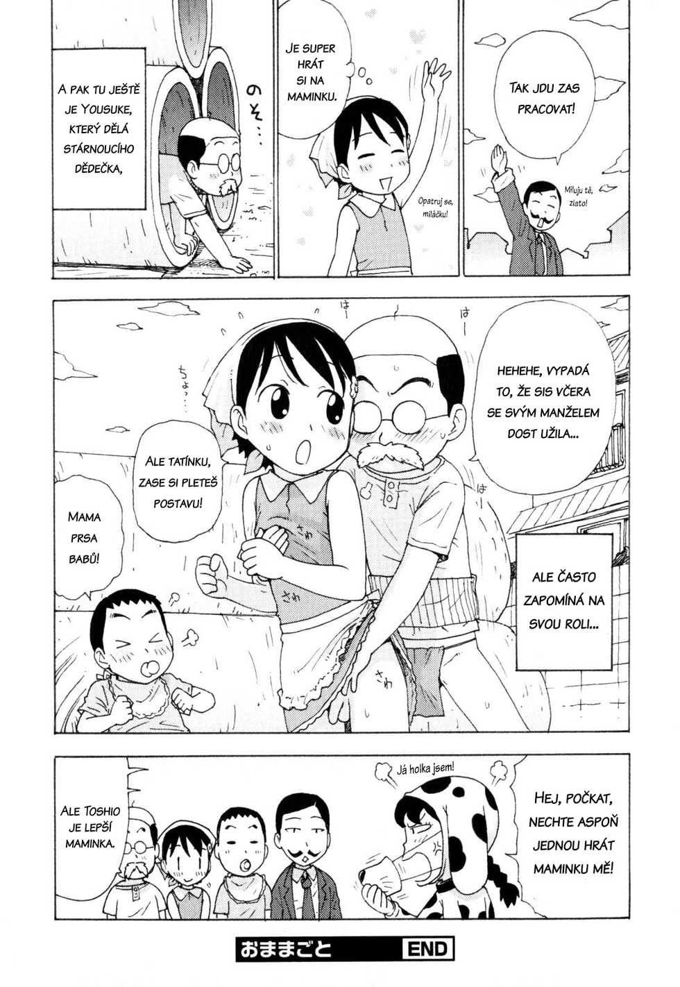 [Karma Tatsurou] Omamagoto | Playing House (Shounen Ai no Bigaku EX - Josou Shounen -) [Czech] - Page 8