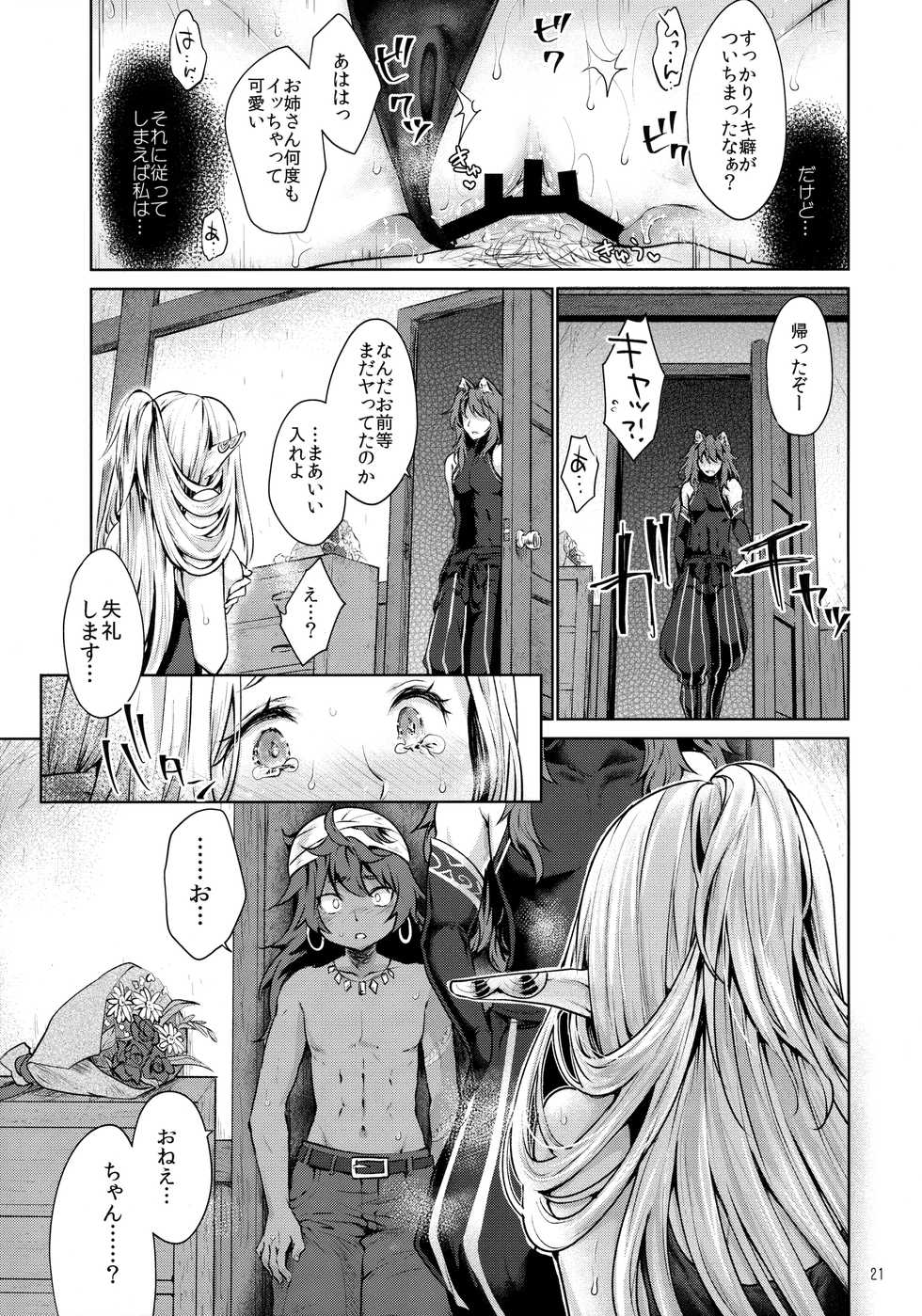 (SC2017 Winter) [Kaze no Gotoku! (Fubuki Poni)] Hajimete no Sekaiju 2 (Sekaiju no Meikyuu) - Page 20