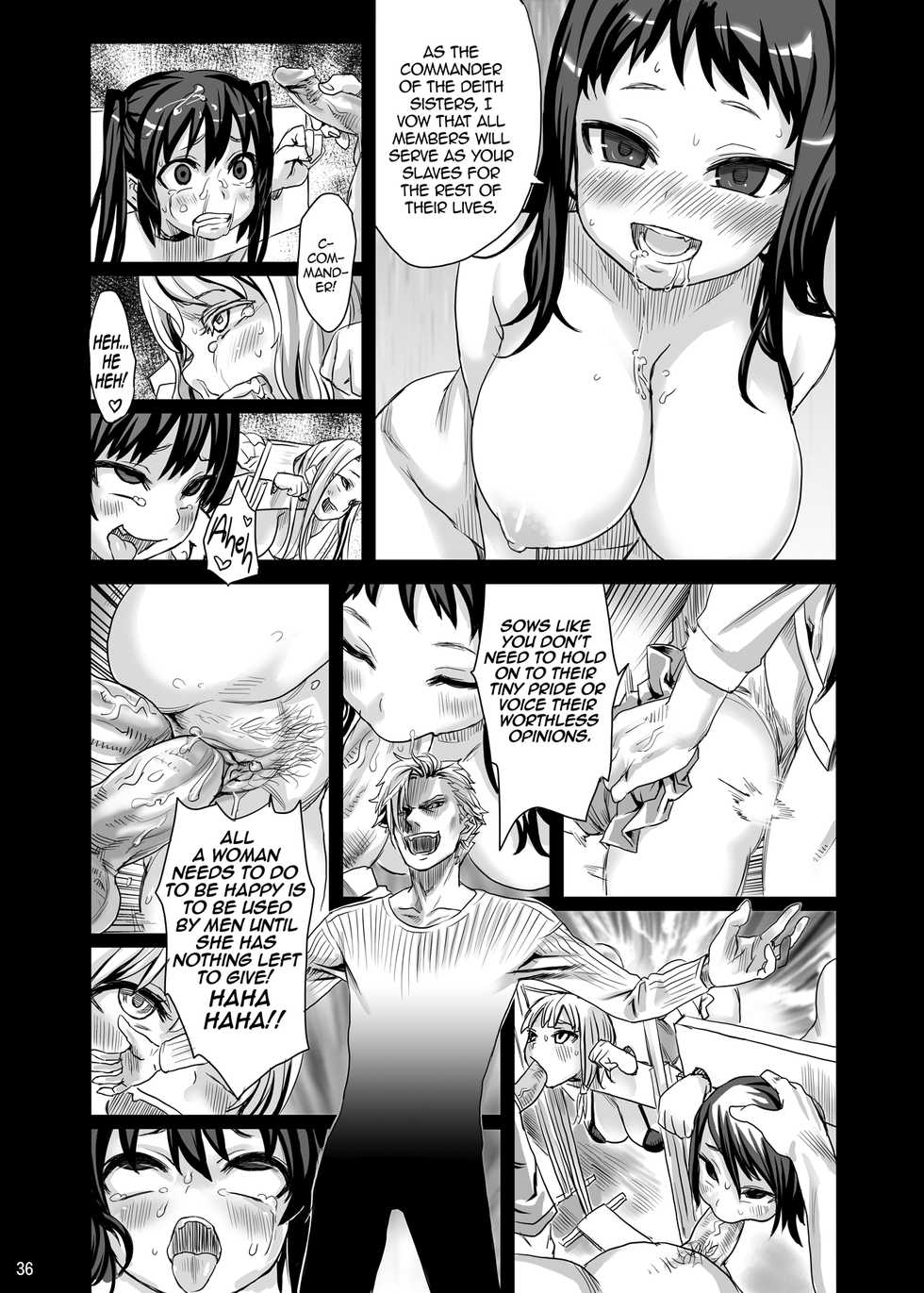 [Fatalpulse (Asanagi)] Victim Girls 7 - Jaku Niku Kyoushoku Dog-eat-Bitch (Fantasy Earth Zero) [English] [2d-market.com] [Decensored] [Digital] - Page 36