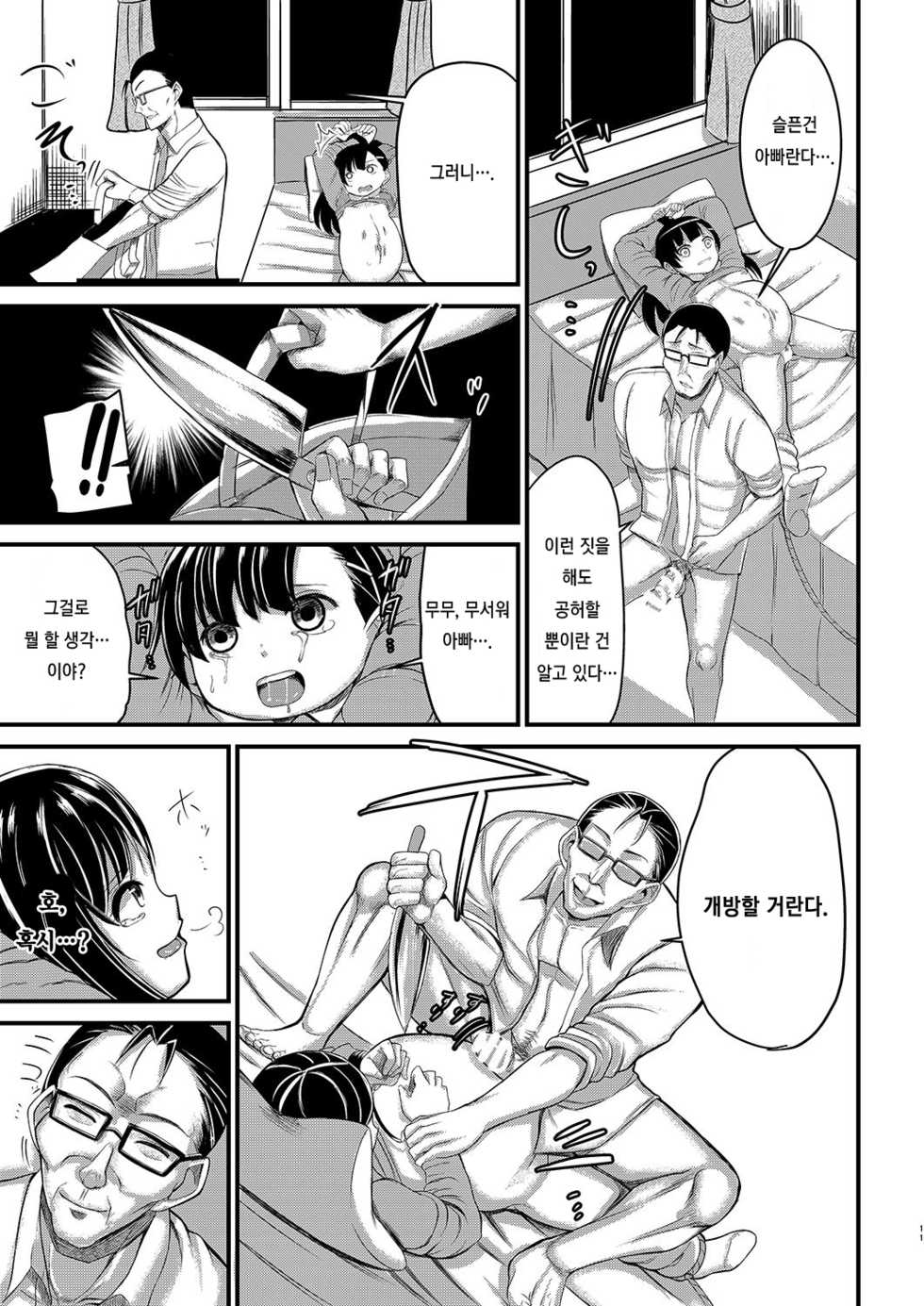 [Ah. (Rihitozoire)] Ninpu no Musume o Saigo ni Osameru Hon | 임신한 딸을 죽여버리는 책 [Korean] [레어 변태 강간마] [Digital] - Page 10