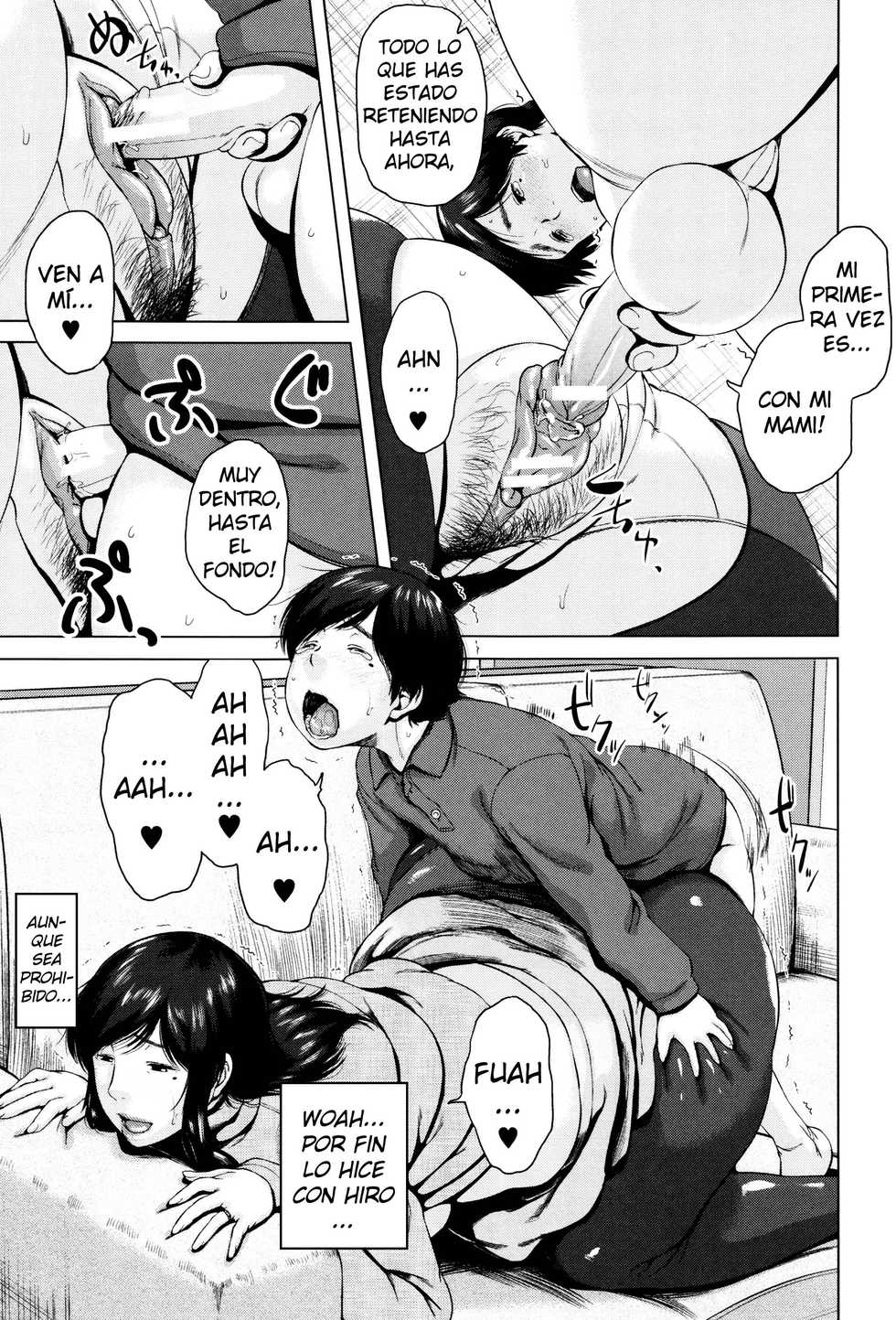 [Jitsuma] Namida o Fuite |  Limpia tus Lágrimas (Kinyoubi no Haha-tachi e) [Spanish] [Cark-san] - Page 15
