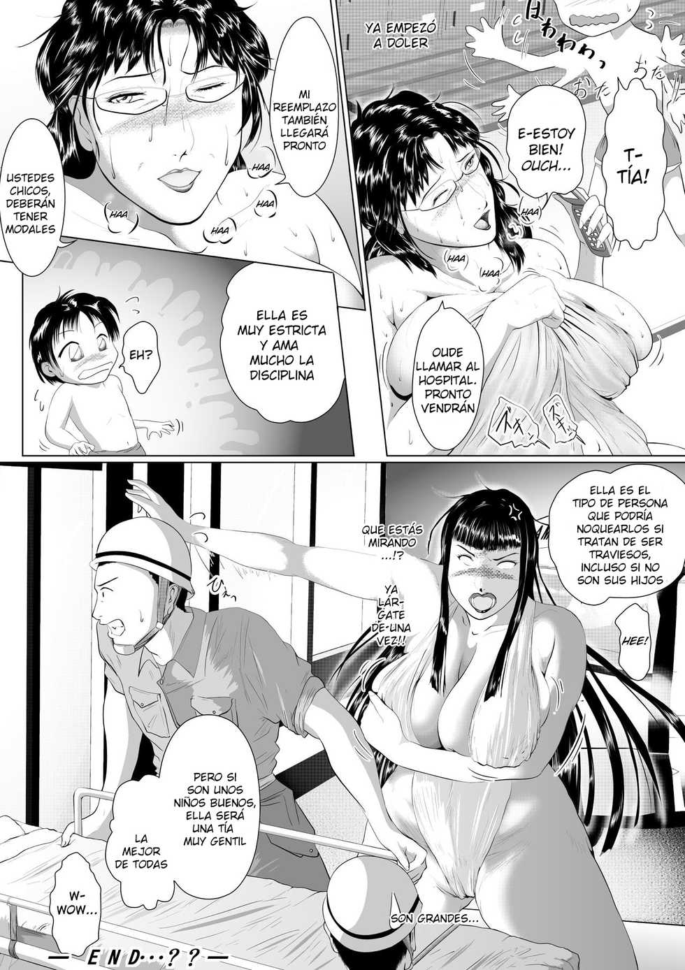 [Nishiro Ui (Shizu Kei)] Hacchake Gochounai Fujinkai Touban [Spanish] [Lanerte] - Page 22