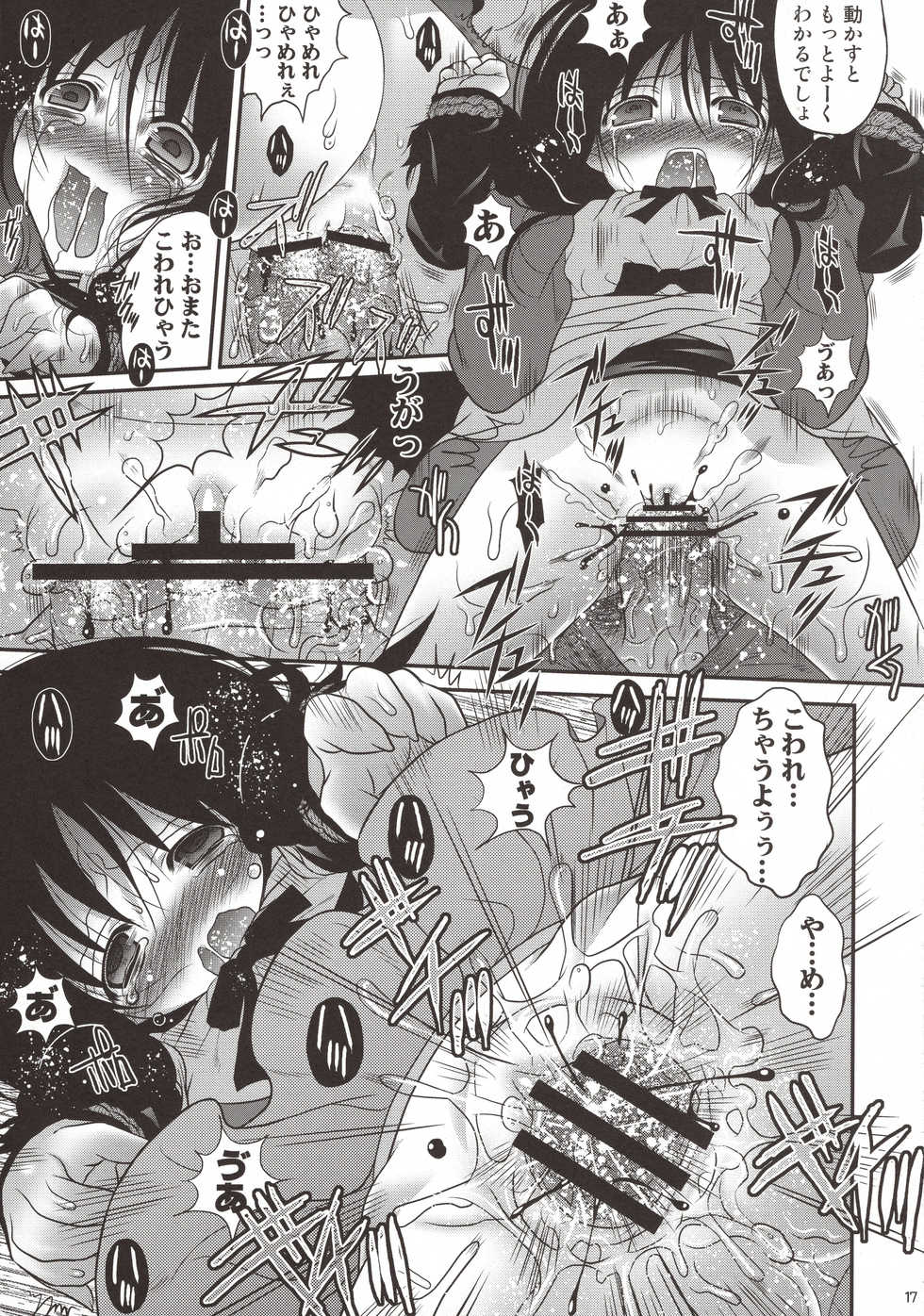 (C81) [Poiyo Dimension (Meguro Linu)] Osage Jigoku - Page 17