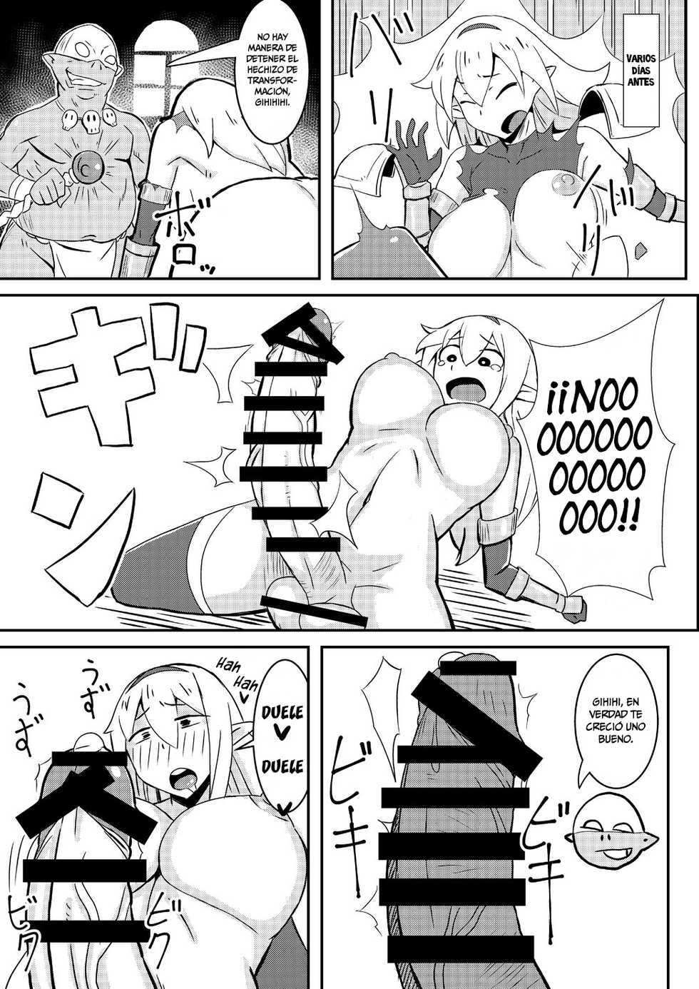 [Nikujirushi (Nikujiruc)] Queen's Stallion [Spanish] =Mr.MPD= - Page 9