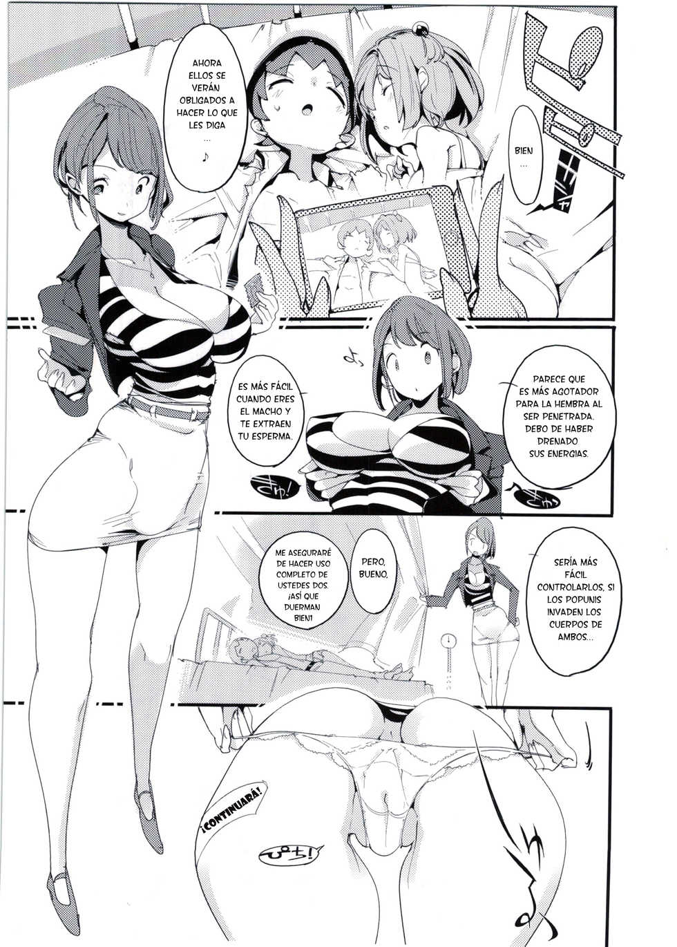 (C91) [Potato Salad (Kurisu)] Popuni Kei Joshi Panic! 4 [Spanish] [levanta_virgenes] - Page 32