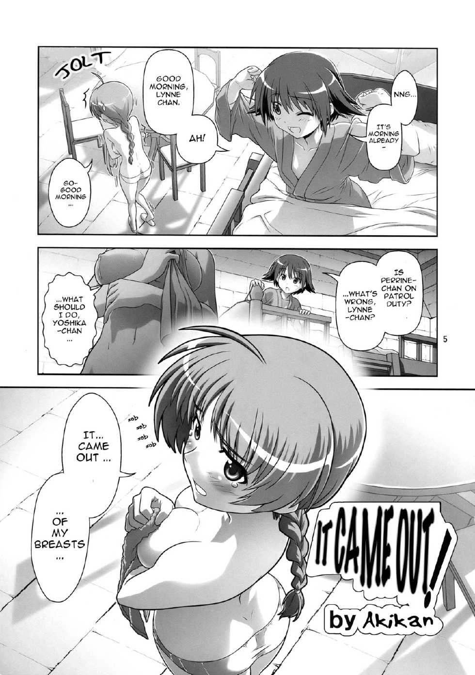 [Circle Credit (Benjamin, Akikan, Muichimon)] Majo Biyori | Daily Witches (Strike Witches) [English] [EHCOVE] - Page 5