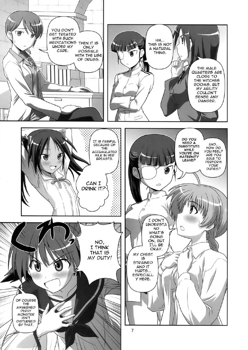 [Circle Credit (Benjamin, Akikan, Muichimon)] Majo Biyori | Daily Witches (Strike Witches) [English] [EHCOVE] - Page 7