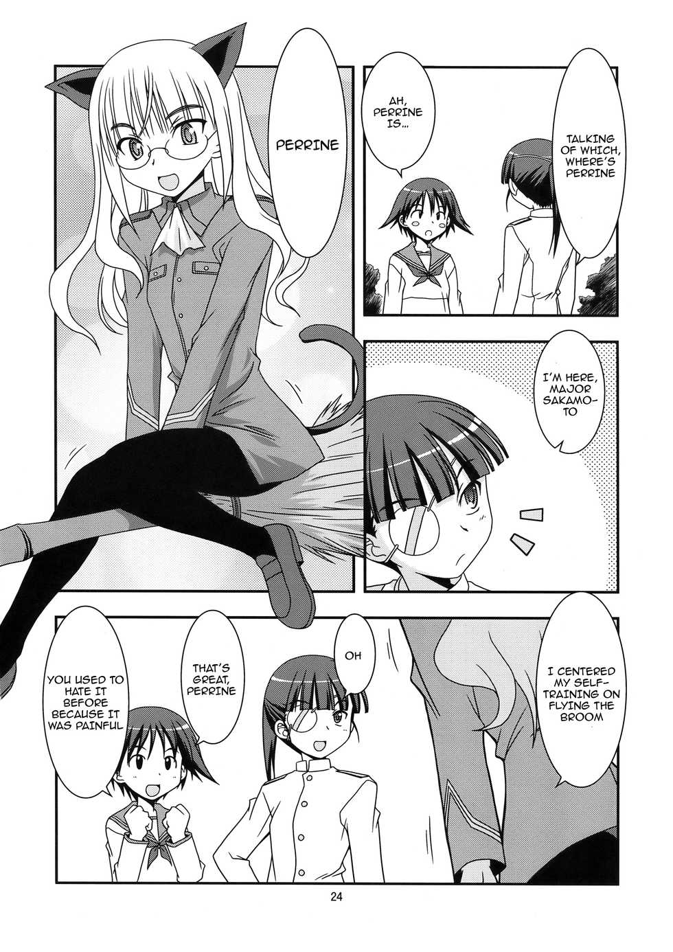 [Circle Credit (Benjamin, Akikan, Muichimon)] Majo Biyori | Daily Witches (Strike Witches) [English] [EHCOVE] - Page 24