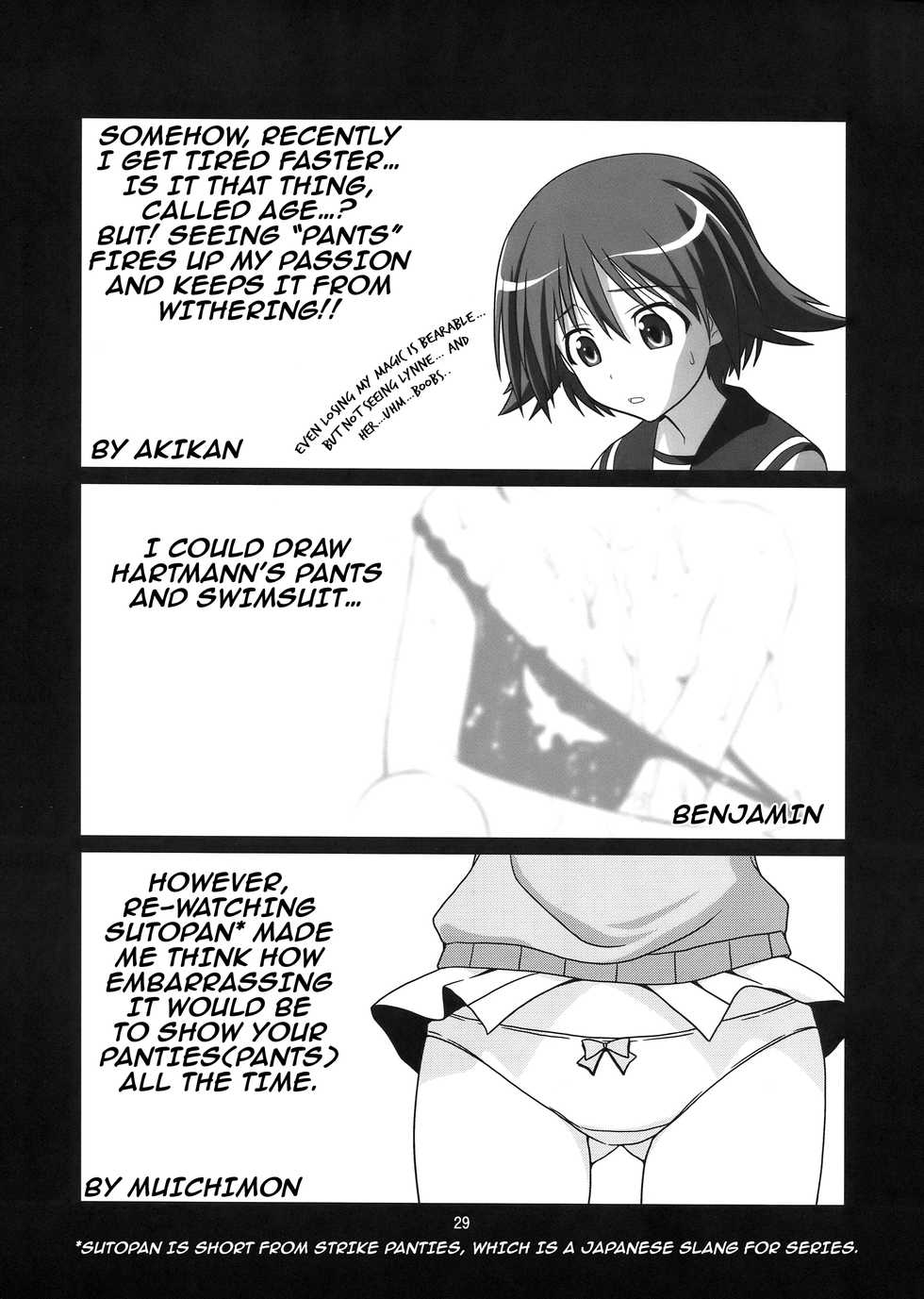 [Circle Credit (Benjamin, Akikan, Muichimon)] Majo Biyori | Daily Witches (Strike Witches) [English] [EHCOVE] - Page 29