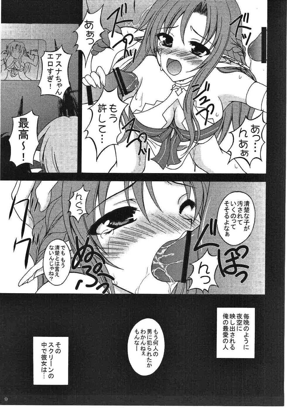 (C86) [RED RIBBON REVENGER (Various)] Sadism&Confession (Sword Art Online) - Page 8