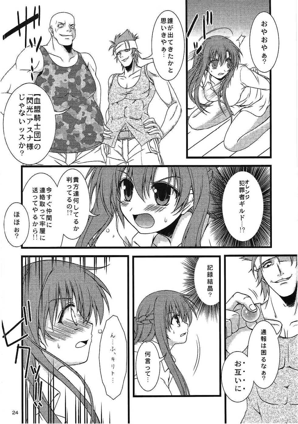 (C86) [RED RIBBON REVENGER (Various)] Sadism&Confession (Sword Art Online) - Page 23