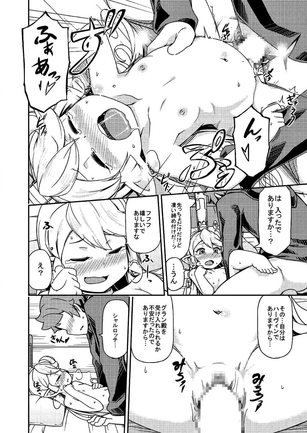 (C89) [SECREDER (Jingai Modoki)] Atarashii Fate Episode ga Arimasu! (Granblue Fantasy) - Page 21