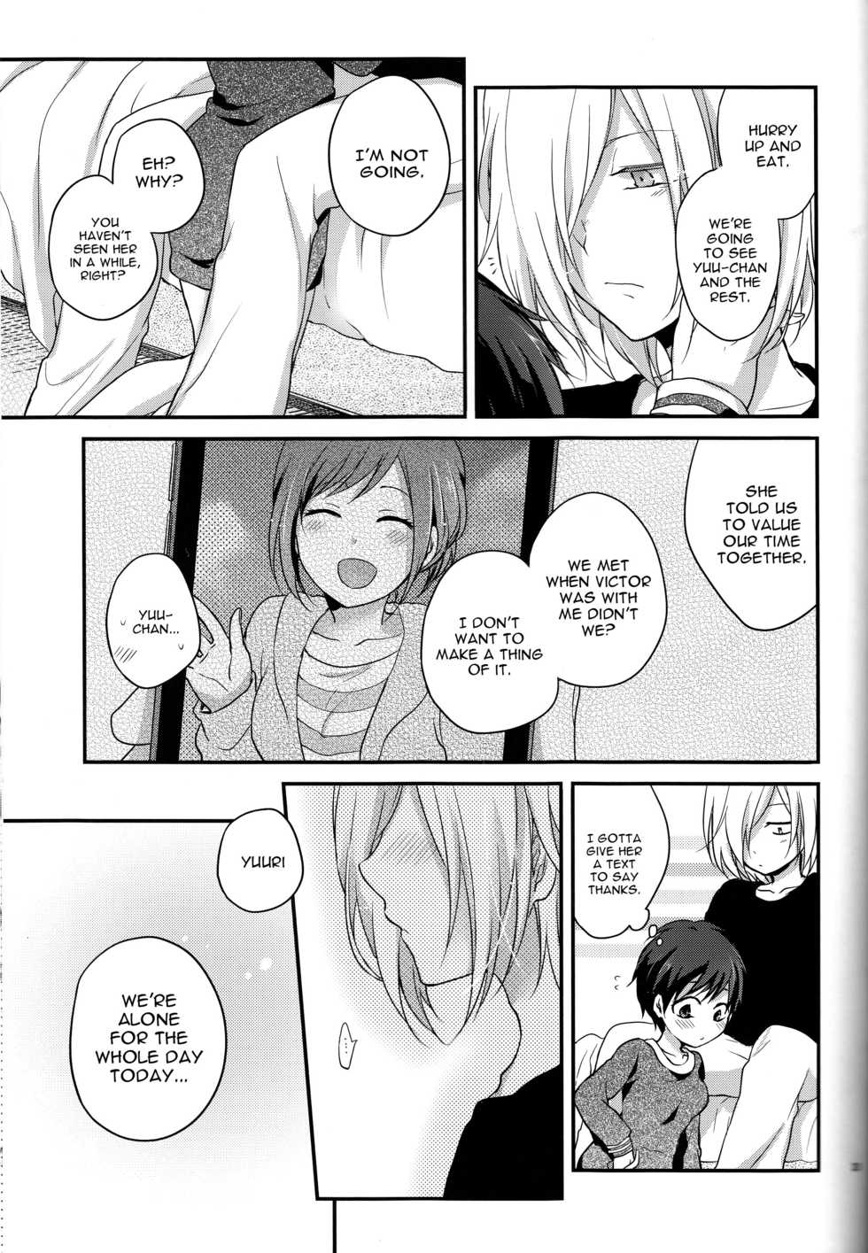 (Ginban no glory 0.5) [Hitobankoneko (Nanatsu Nemu)] Kin Neko Patience (Yuri on Ice) [English] [constantly - Page 33