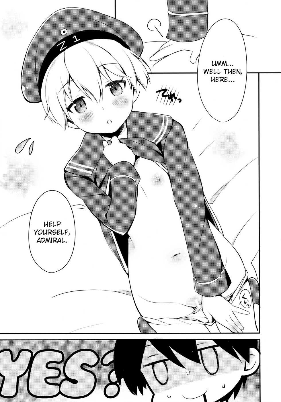 (COMIC1☆8) [Ichigosize (Natsume Eri)] Teitoku! Bokutachi To Nakayoku Shiyou Yo! | Admiral! Let's "Get Along"! (Kantai Collection -KanColle-) [English] [L-san] - Page 6