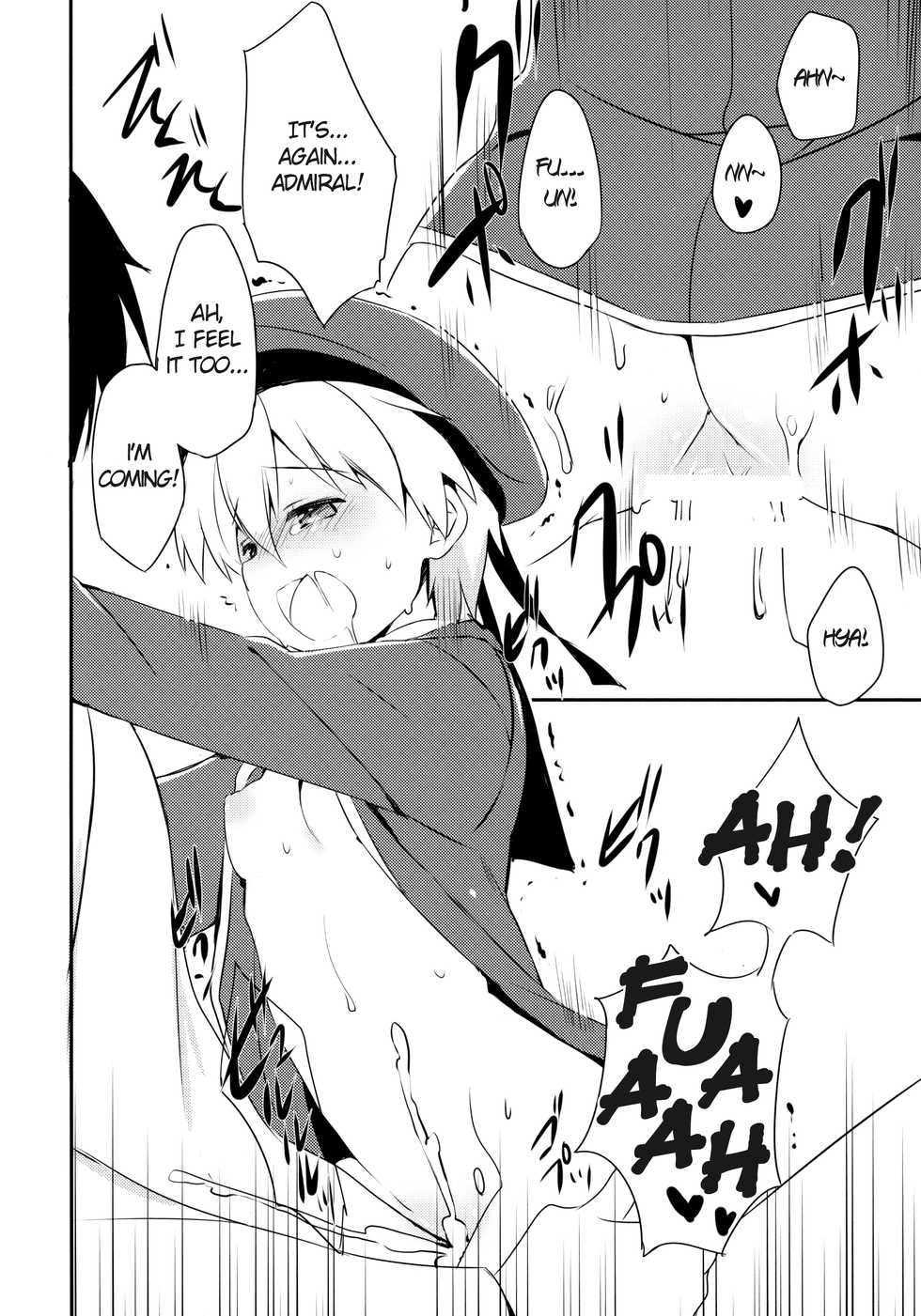 (COMIC1☆8) [Ichigosize (Natsume Eri)] Teitoku! Bokutachi To Nakayoku Shiyou Yo! | Admiral! Let's "Get Along"! (Kantai Collection -KanColle-) [English] [L-san] - Page 13