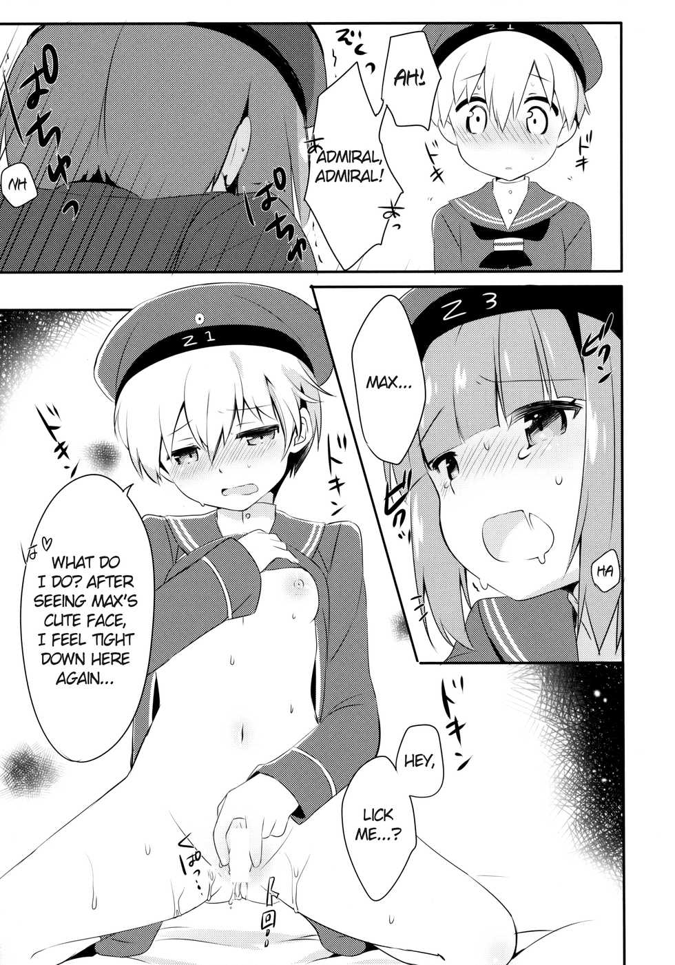 (COMIC1☆8) [Ichigosize (Natsume Eri)] Teitoku! Bokutachi To Nakayoku Shiyou Yo! | Admiral! Let's "Get Along"! (Kantai Collection -KanColle-) [English] [L-san] - Page 20